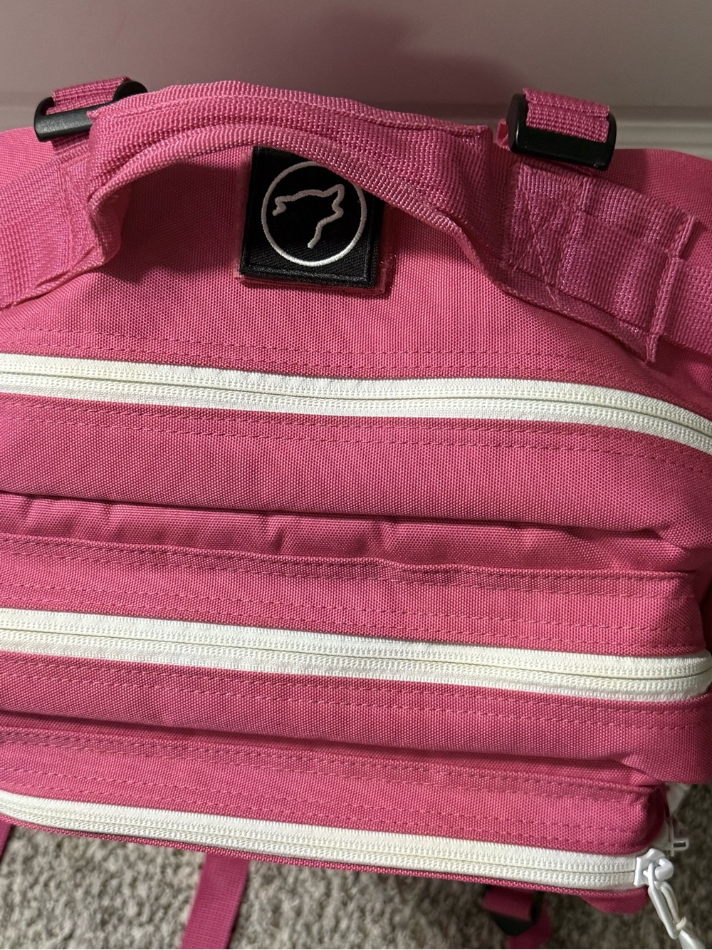 WOLF Pink Tactical Backpack - Picture 2 of 3